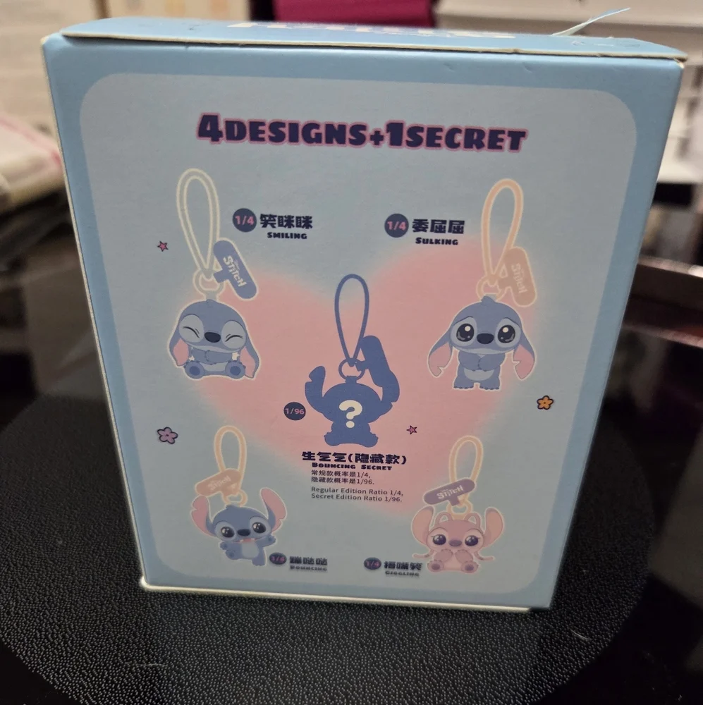 52TOYS Stitch Authentic Plush Phone Charm New In Box